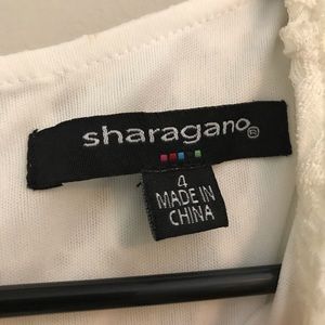 Sharagano Lace Sleeveless Dress